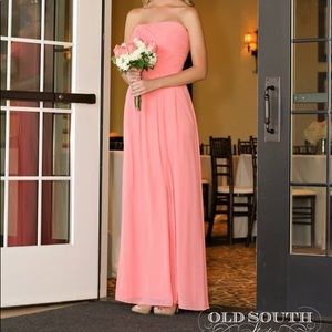 Coral Bridesmaid Dress
